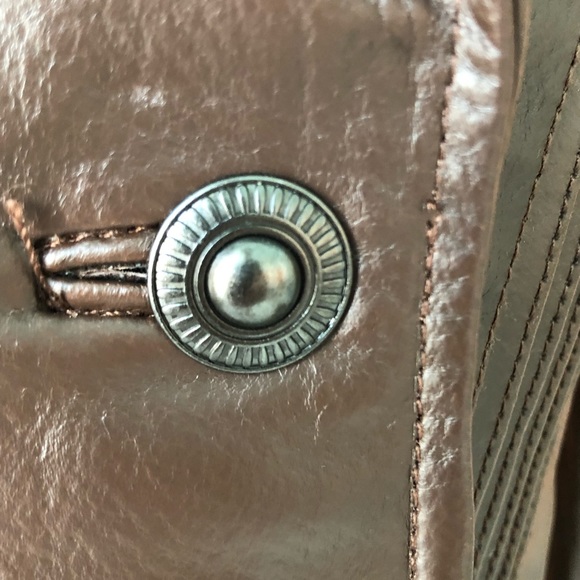 🤎 Denim & Co Leather blazer black ECU - Picture 6 of 8